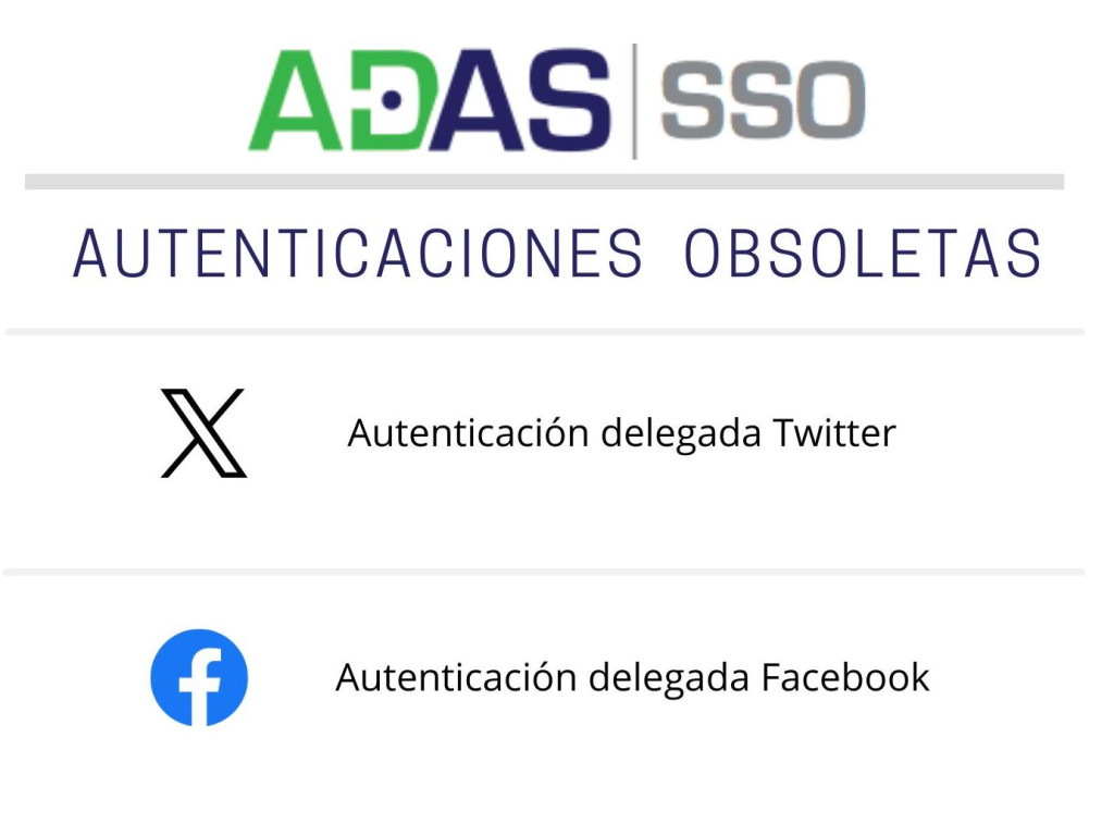 Autenticaciones obsoletas en adAS SSO